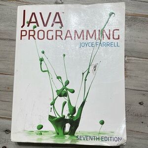 JAVA programming 7th Edition ISBN-13: 978-1285081953, ISBN-10: 1285081951